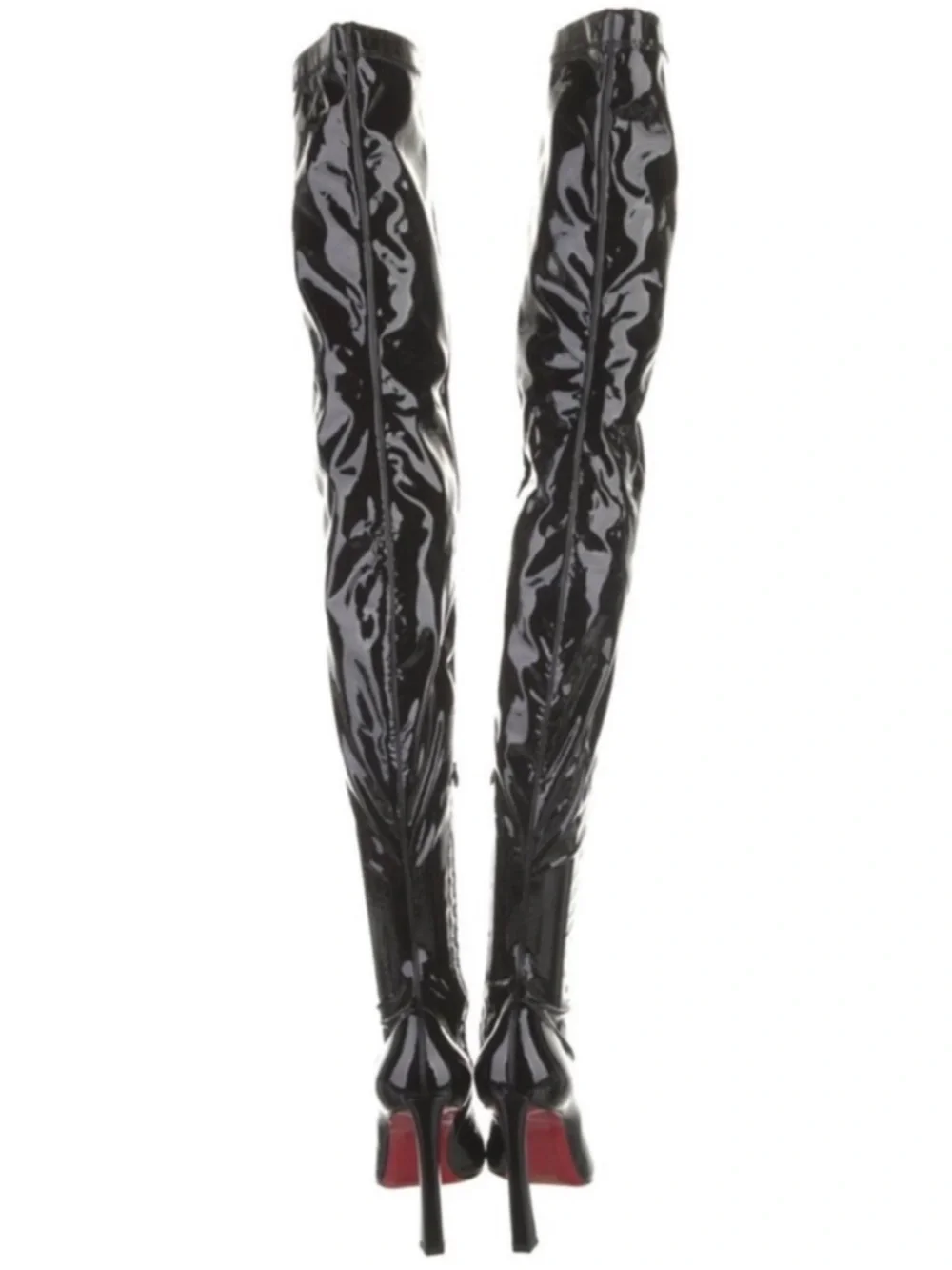 Christian Louboutin CONDORA BOTTA ALTA 100 over the knee boots RETAIL 2995